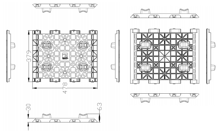 Side Plate Dimension Diagram